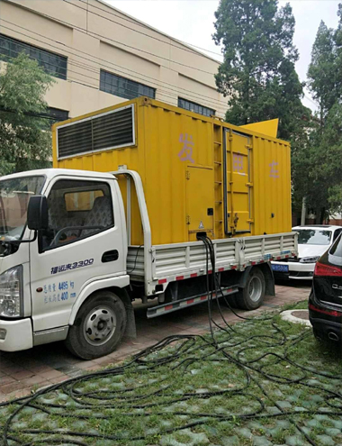 昌邑发电车出租-柴油发电机组排烟系统设计要求及其考虑因素